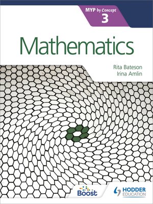cover image of Mathematics for the IB MYP 3